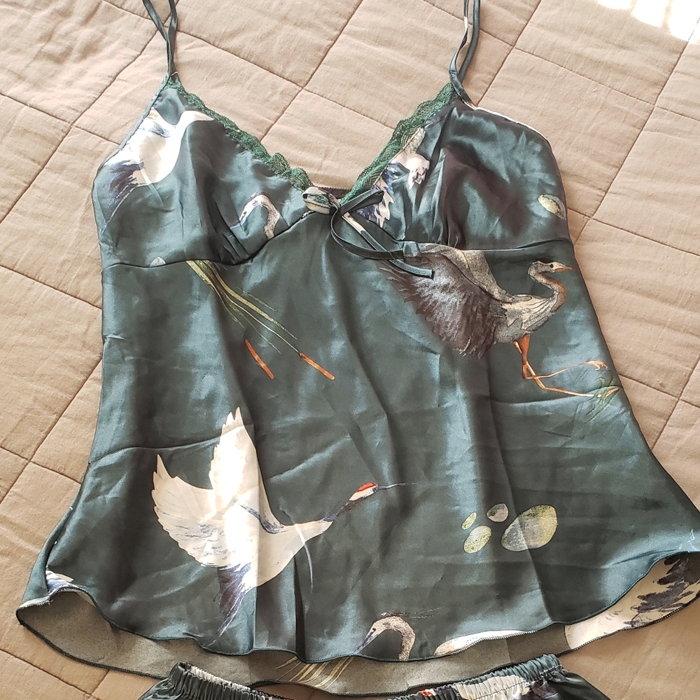 New! Silky pajamas